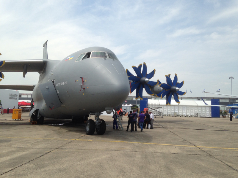 Illustration for article titled 2013 Paris Air Show Photo Dump